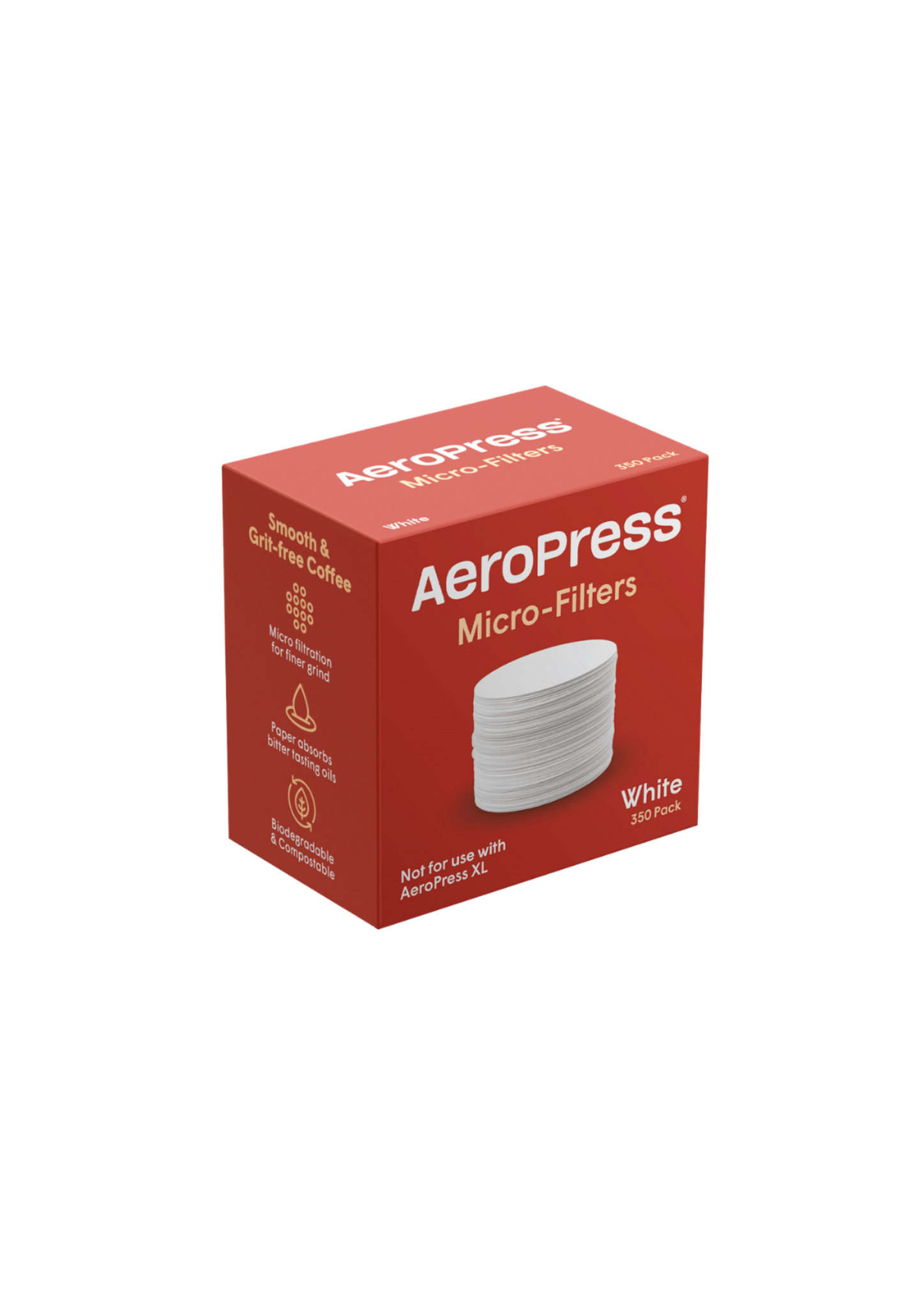 AeroPress papírové filtry, 350 ks