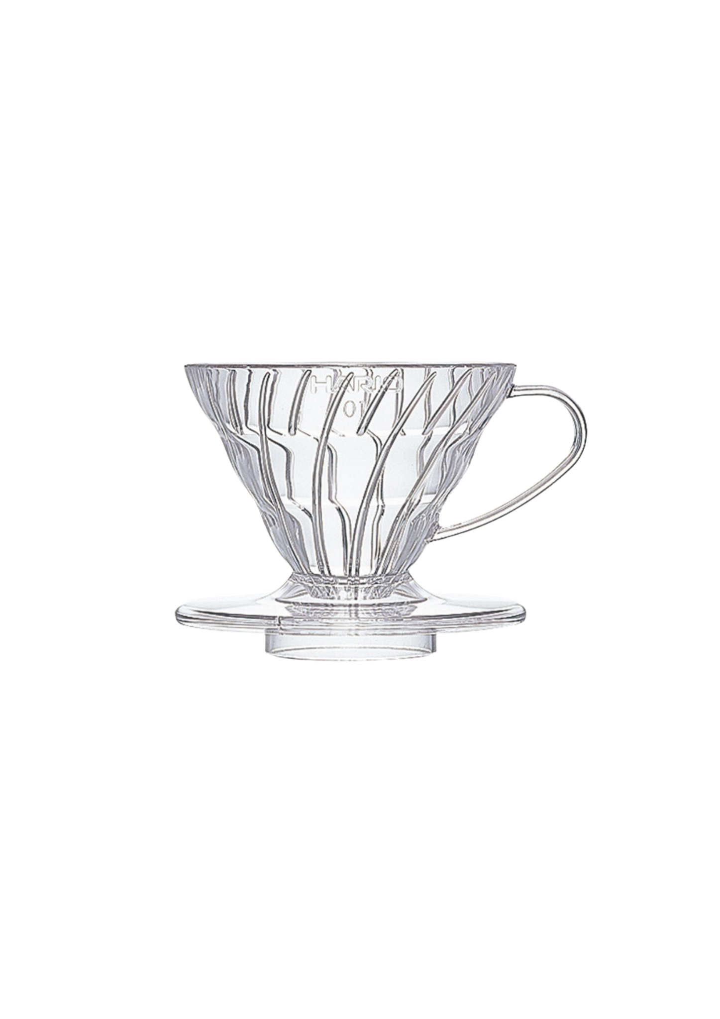 Hario Dripper V60-01, plastový, čirý